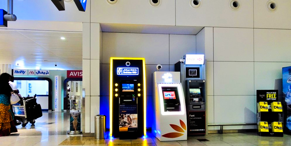 Currency exchange at ATM in Dubai - Insta Dubai Visa