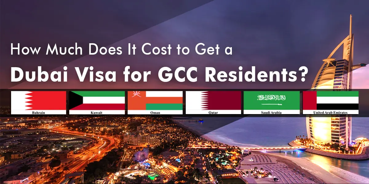 cost of dubai visa for gcc residents