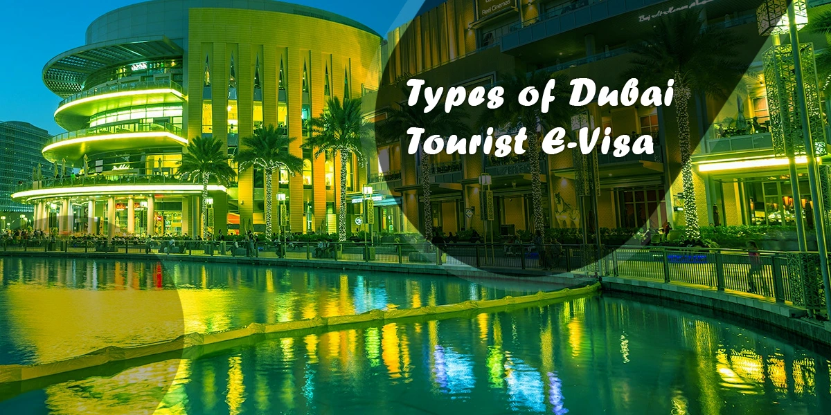 how many types of dubai tourist e-visa